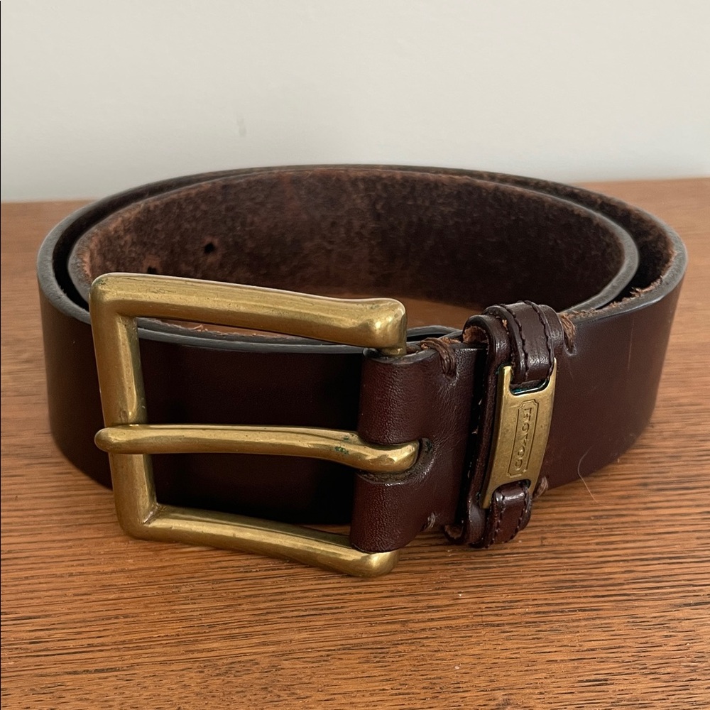 Coach Vintage Women’s Leather Belt